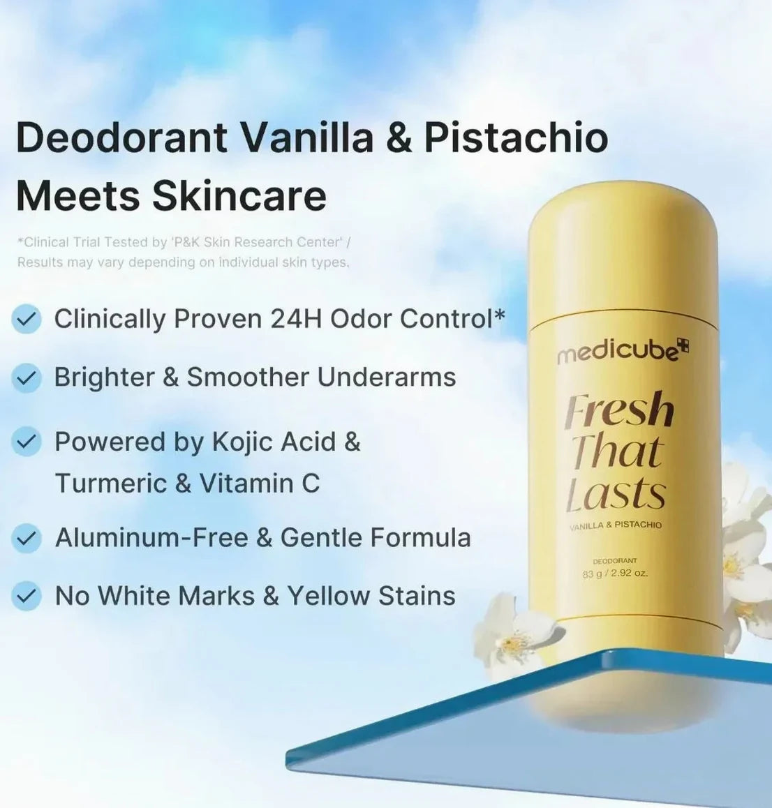 Fresh That Lasts Deodorant Vanilla & Pistachio