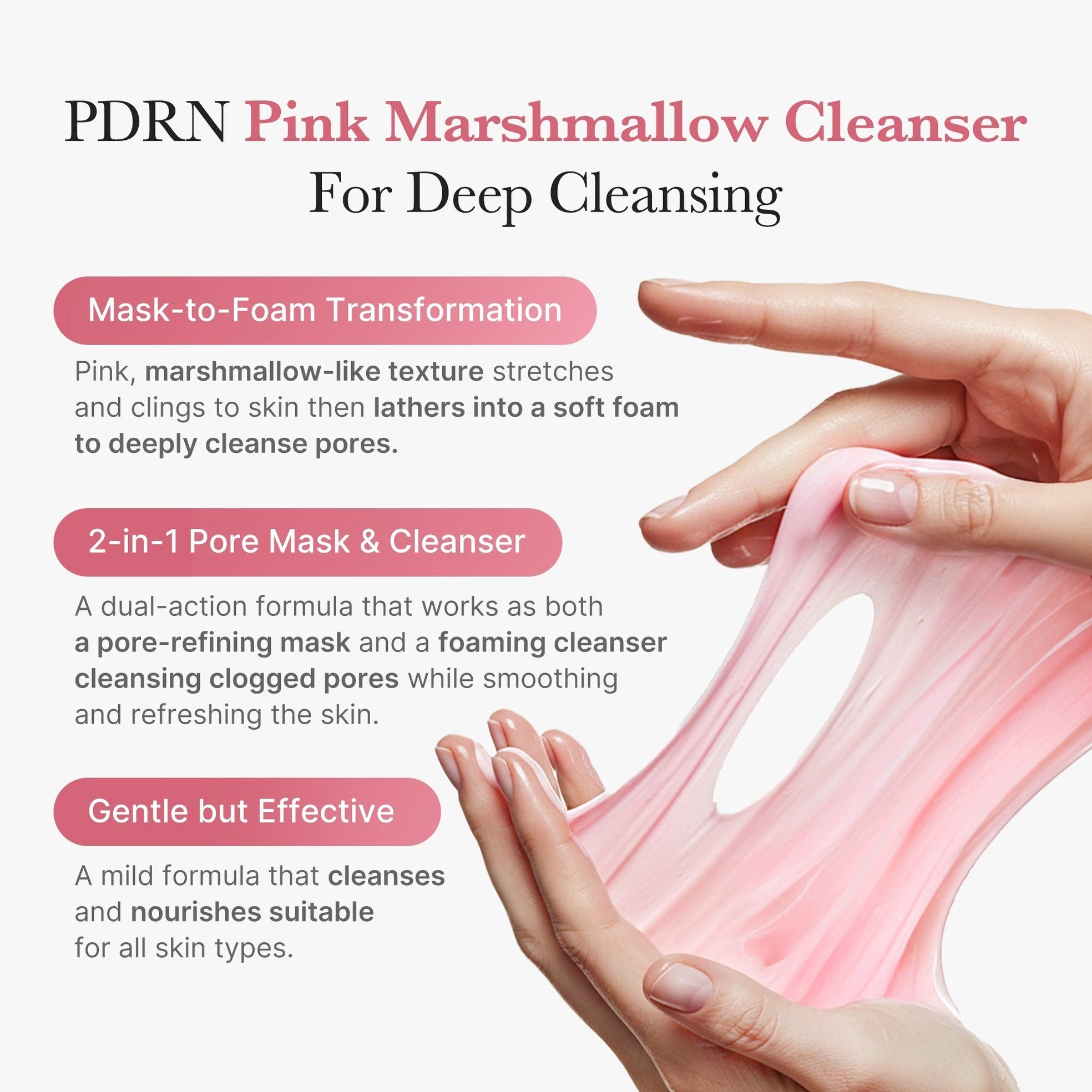 PDRN Pink Whip Cleanser