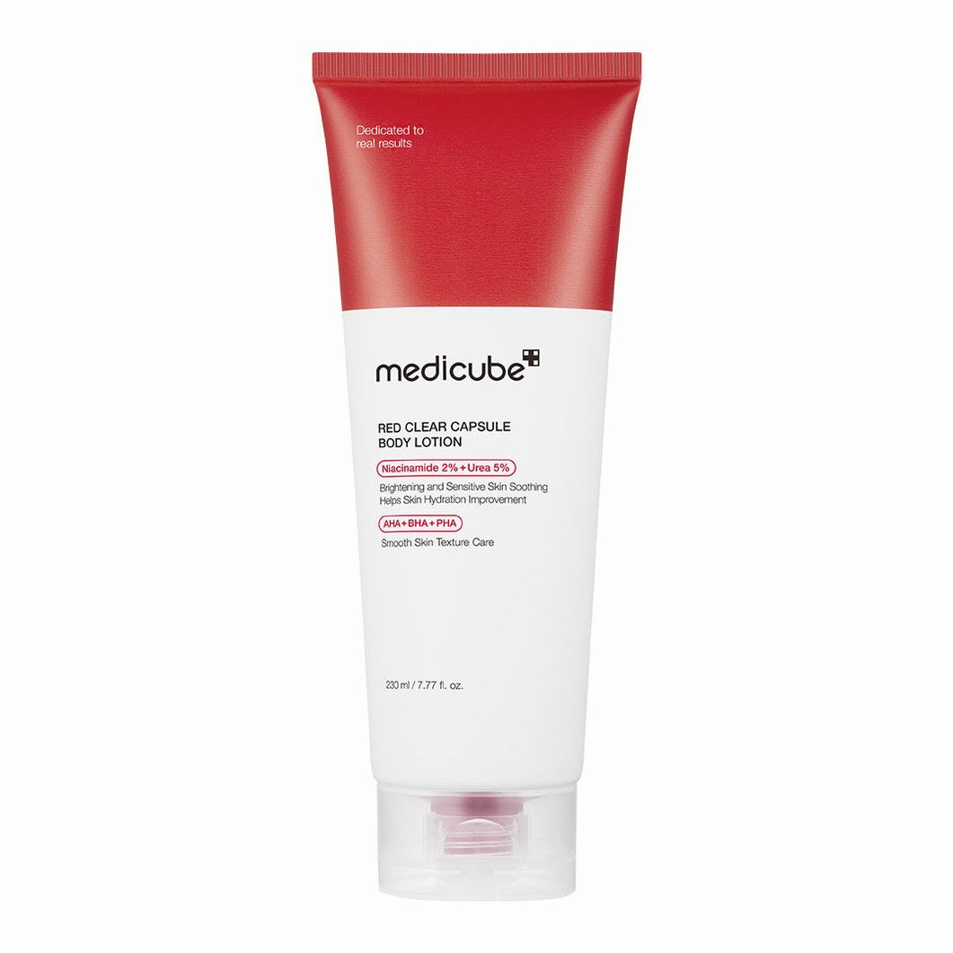 Red Clear Capsule Body Lotion